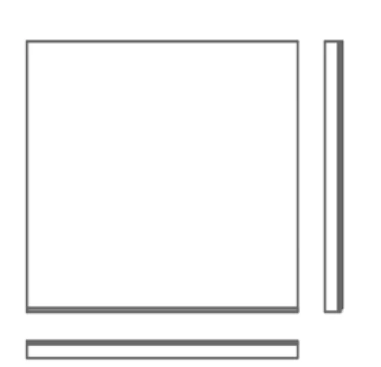 Platform with accent — model 13PLT001