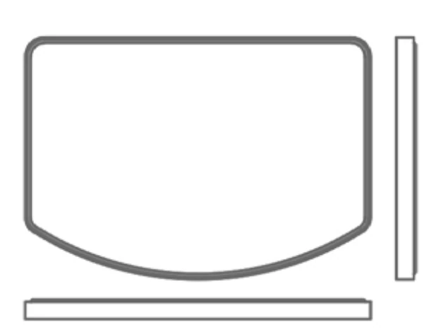 Platform with accent — model B0707AA1