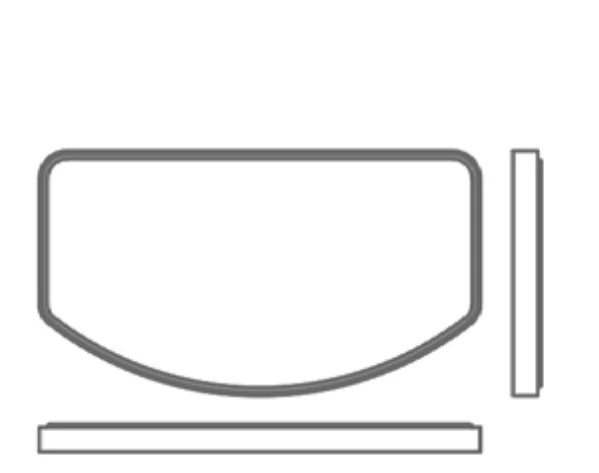 Platform with accent — model B0707BB1