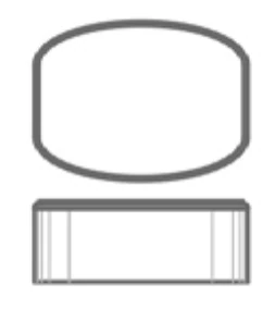 Riser with accent — model FKPLT86C