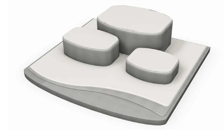 Classic platforms & risers assembled platform display